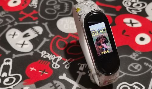 color hora mi band 4