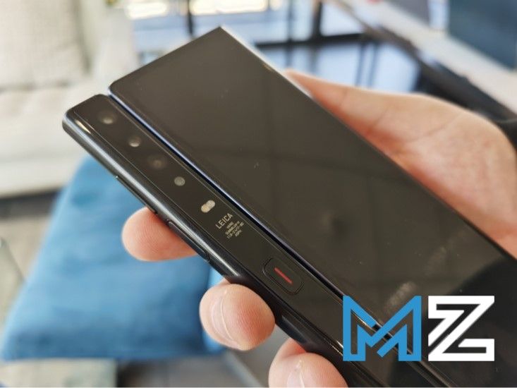 huawei mate xs detalle de las camaras