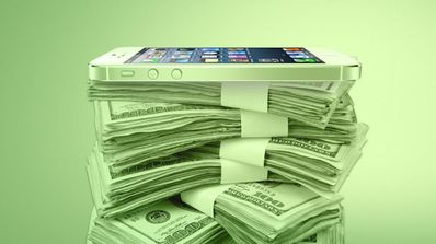 iPhone dinero