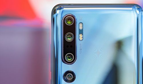mi note 10 cámara