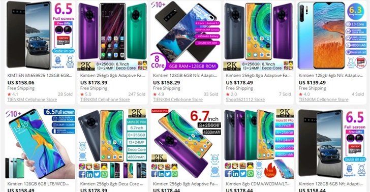 moviles fake