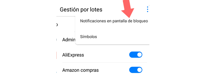 notificaciones en pantalla de bloqueo huawei