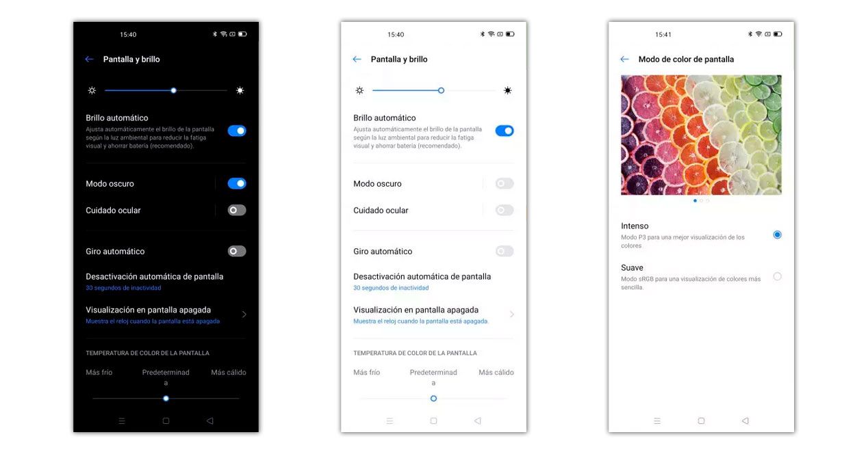 pantalla realme x50 pro