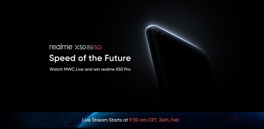 realme x50 pro 5g presentación