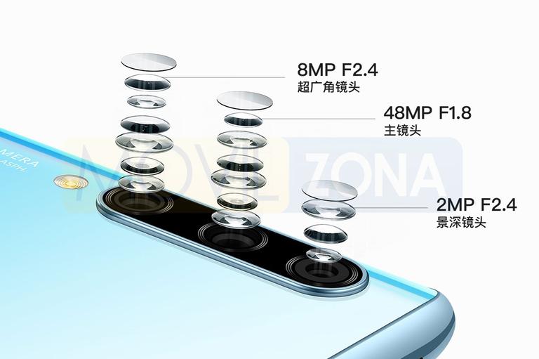 Huawei Enjoy 10 plus cámara