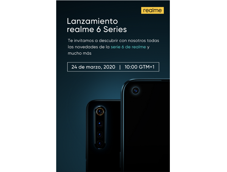 Lanzamiento realme 6 series