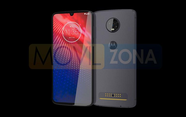 Motorola Moto Z4 diseño