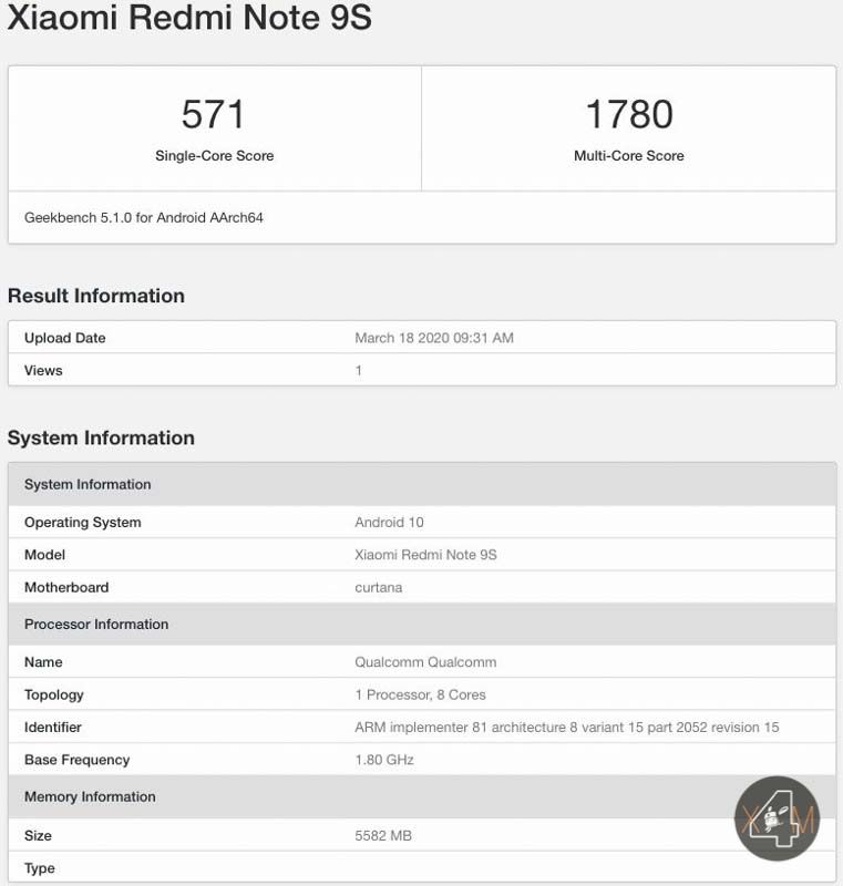 pruebas Redmi Note 9s
