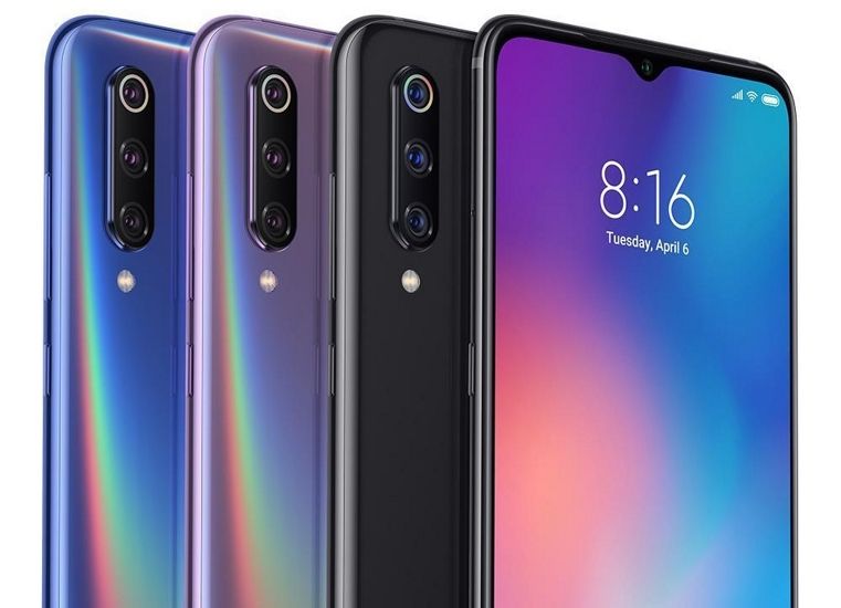 Xiaomi Mi 9 colores