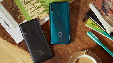 alcatel 1 verde y negro