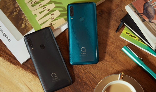 alcatel 1 verde y negro