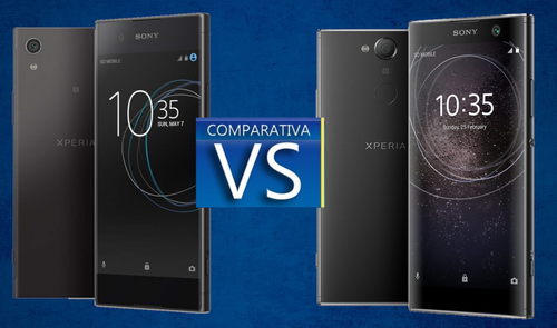 comparativa entre el xperia xa1 y el sony xperia xa2