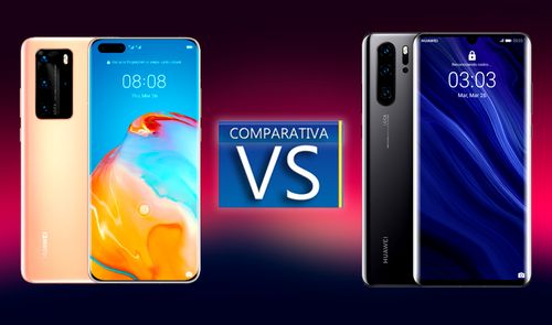comparativa huawei p40 pro vs huawei p30 pro