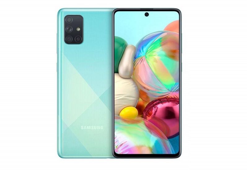 galaxy a71 blanco