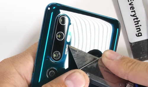 mi note 10 rayado