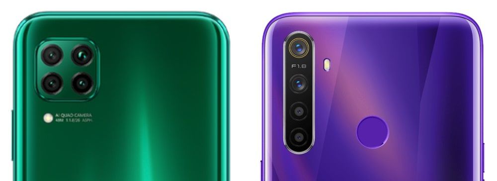 p40 lite vs realme 5 pro camaras