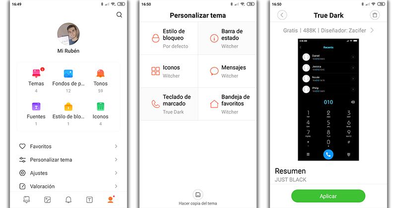 personalizar temas miui 11