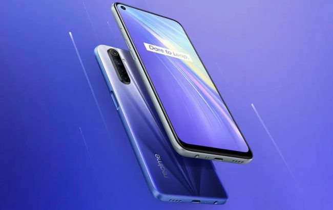realme 6 azul