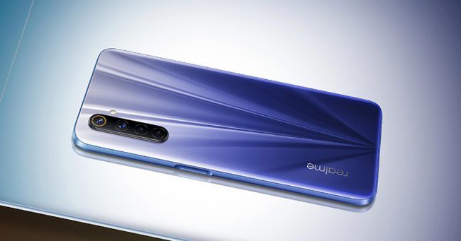 realme 6 trasera