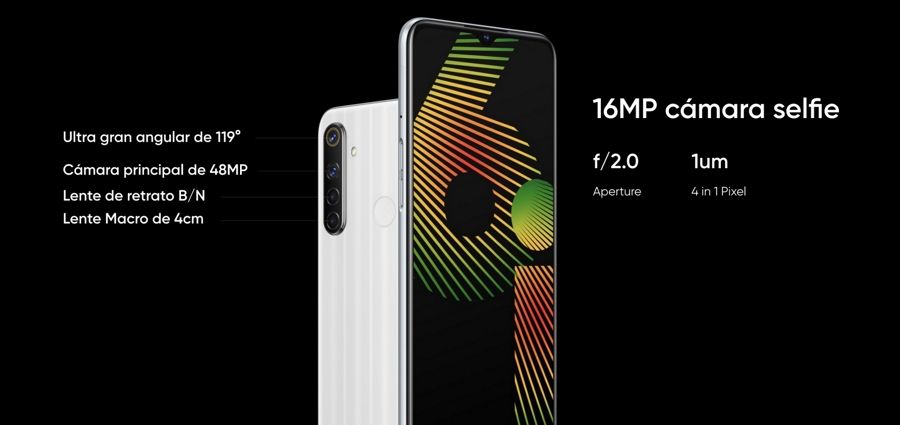 realme 6i camaras