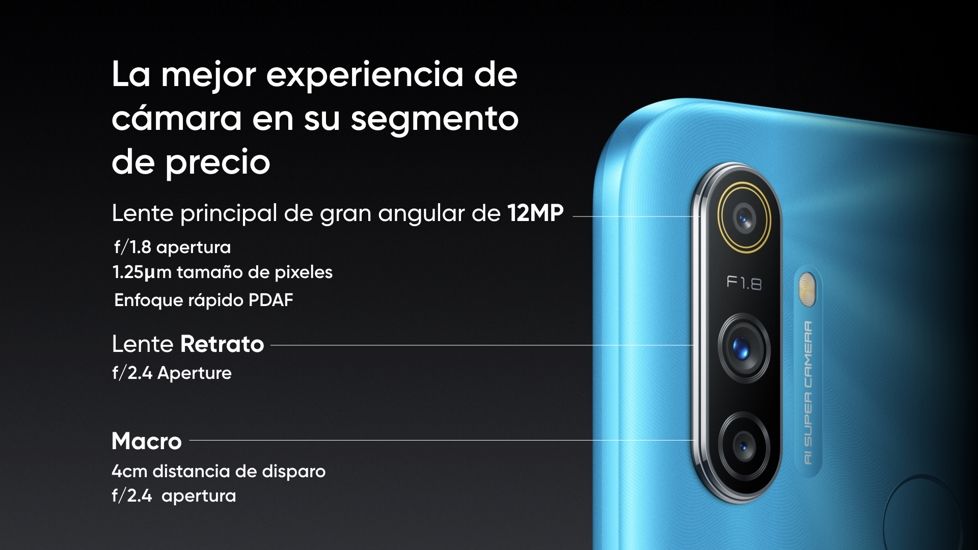 realme c3 camaras