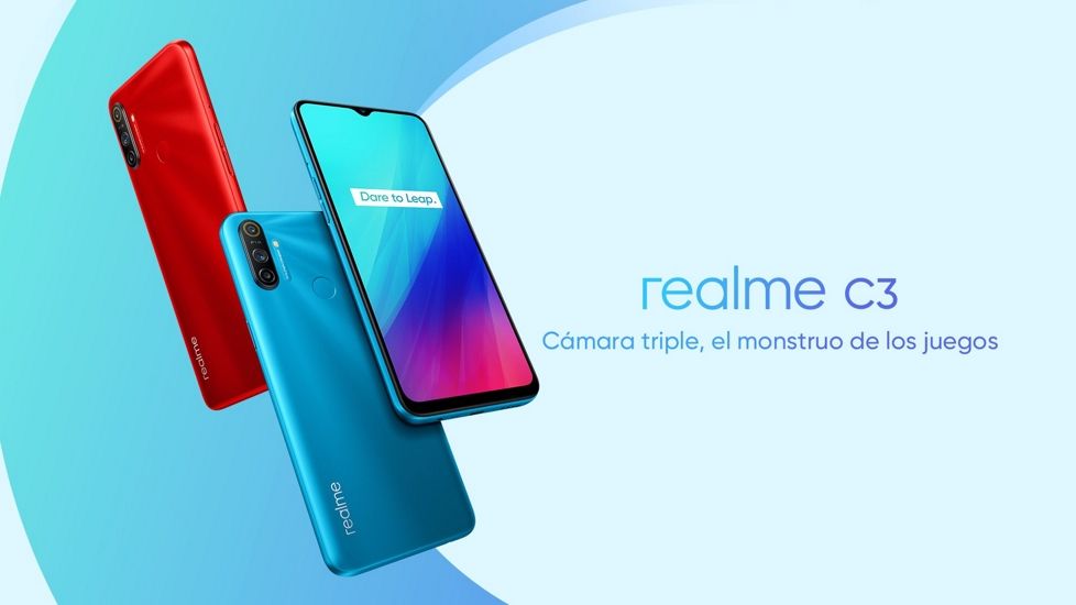 realme c3 colores
