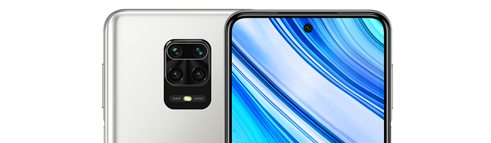 redmi note 9s blanco y camaras
