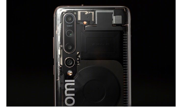 xiaomi mi 10 transparente