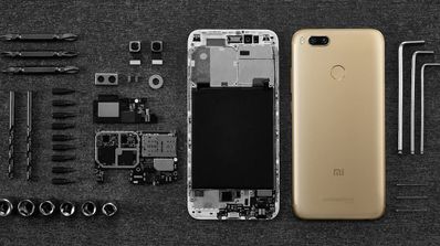 xiaomi mi a1 desmontado
