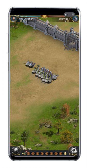 Batalla en el juego Game of Sultans