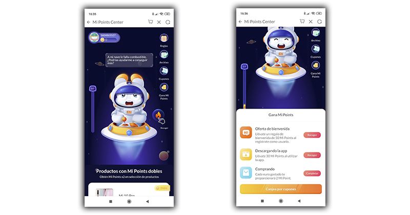 Conseguir Mi Points moviles Xiaomi