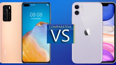 Huawei P40 vs iPhone 11