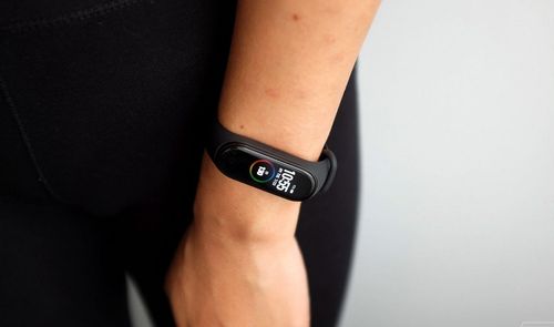 Mi Band 4 puesta