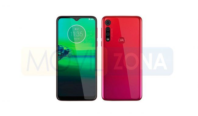 Moto G8 Power rojo