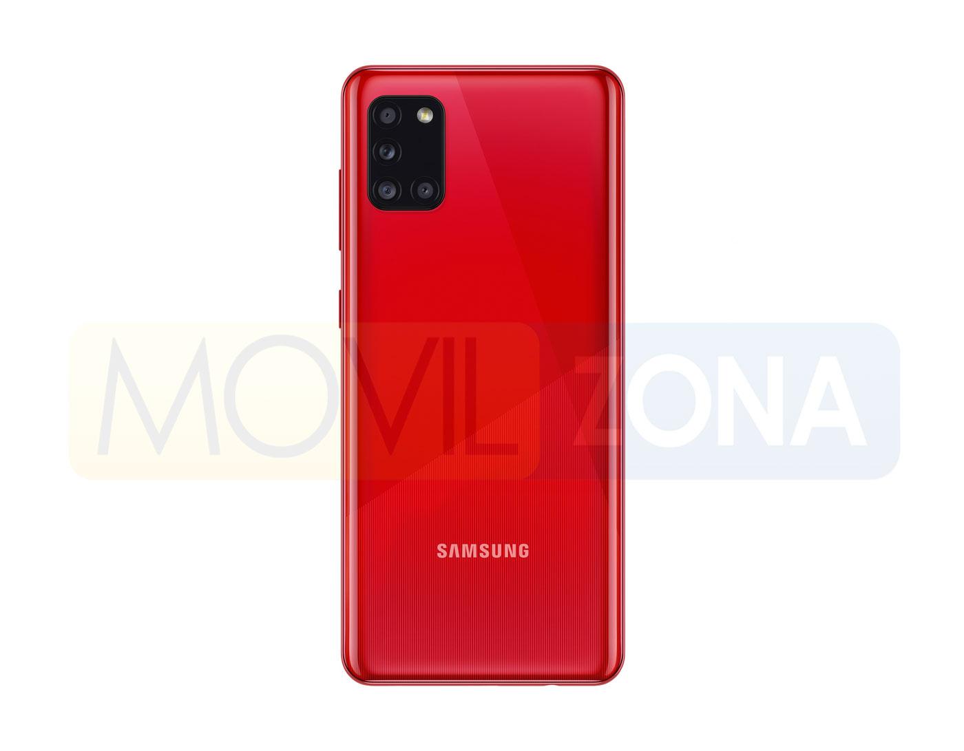 Samsung Galaxy A31 rojo