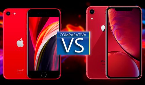 comparativa iphone se 2020 vs iphone xr