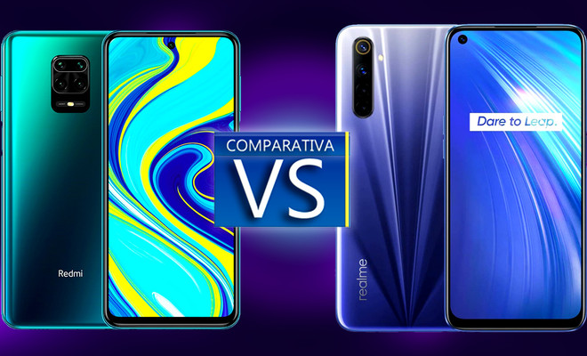 comparativa redmi note 9s vs realme 6