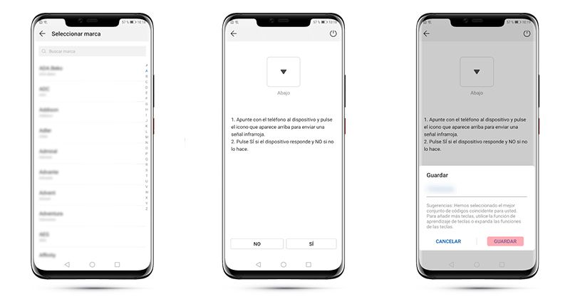 configurar mando a distancia huawei