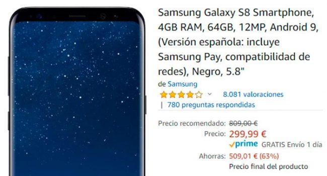 Oferta Samsung Galaxy S8