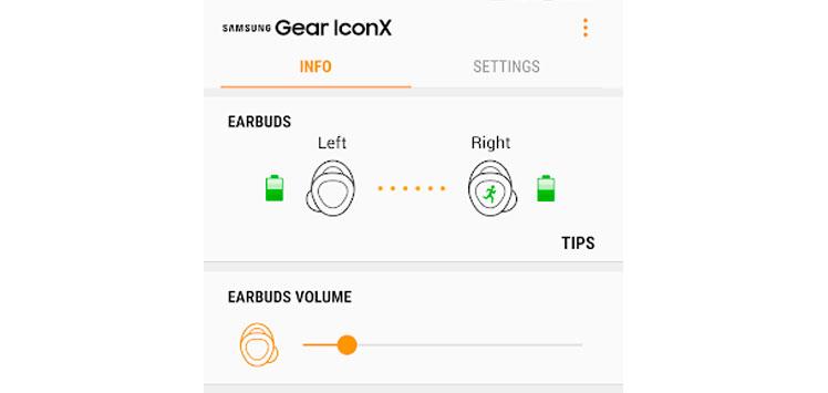 gear icon X