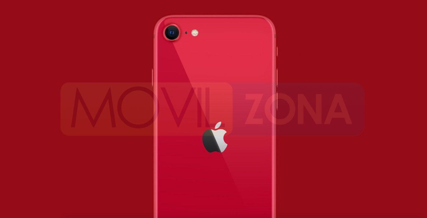 iPhone SE 2020 rojo
