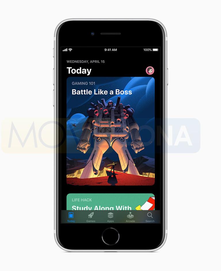 iPhone SE 2020 app store