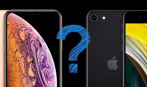 iPhone Se 2020 vs iPhone xS