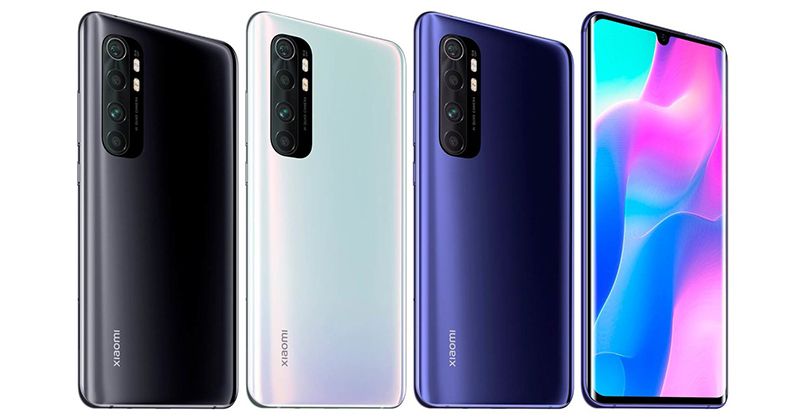 mi note 10 lite presentación