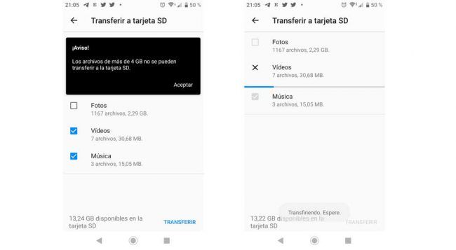 Sony Xperia microSD