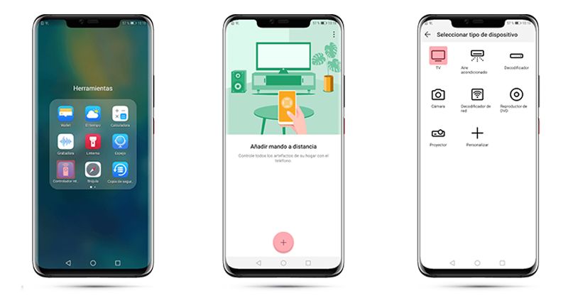 móvil huawei honor mando a distancia