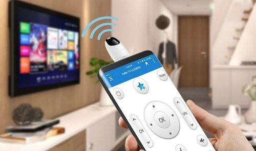 movil infrarrojos apuntando a la tele