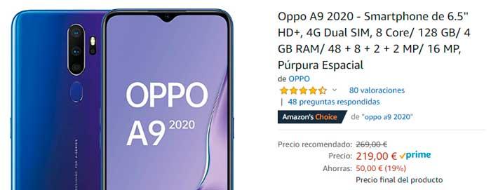 oferta Oppo A9 2020