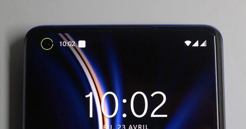 porcentaje batería agujero pantalla