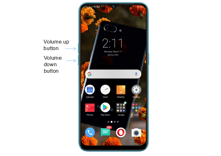realme forzar reinicio